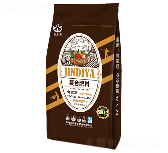 純硫酸鉀復(fù)合肥料17-5-29-金帝亞