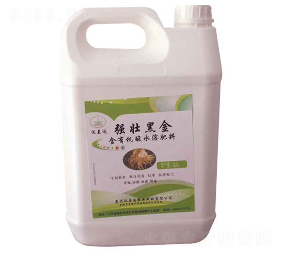 含有機酸水溶肥料-強壯黑金-沃美達