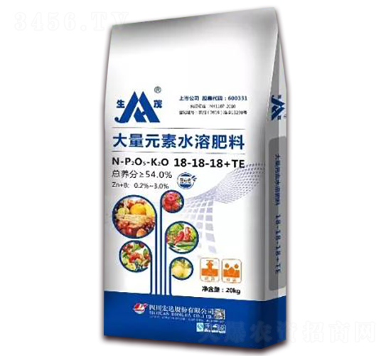 20kg����Ԫ��ˮ�ܷ���18-18-18+TE-��ï-�Ĵ����_(d��)