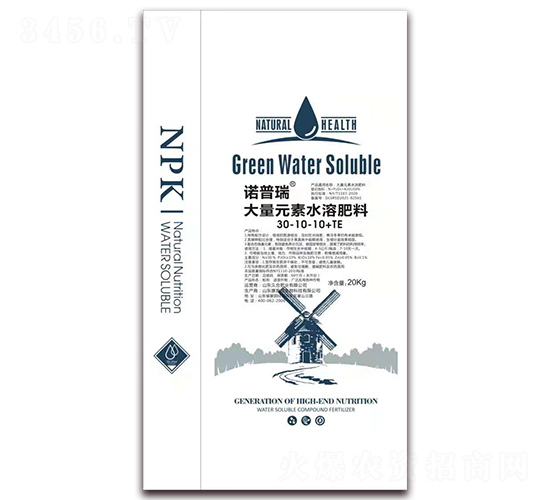 諾普瑞-大量元素水溶肥料30-10-10+TE