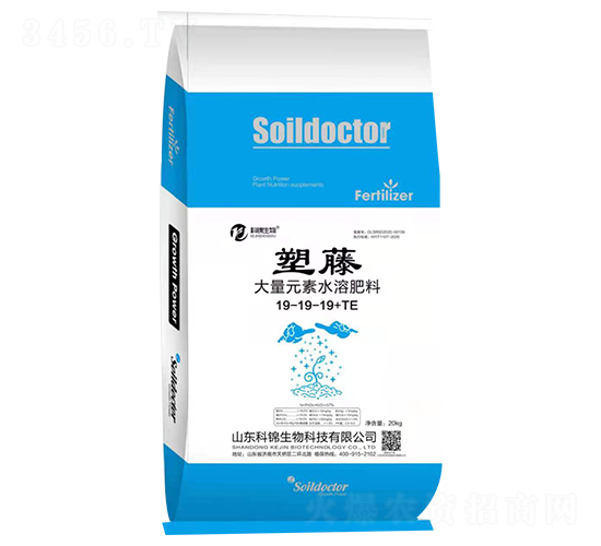 大量元素水溶肥料19-19-19+TE-塑藤-科錦生物