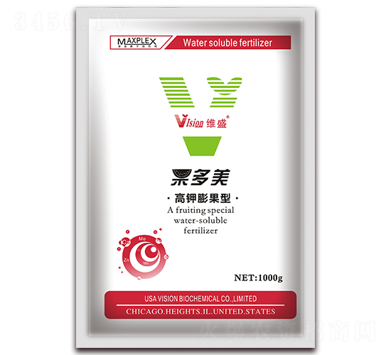 高鉀膨果型葉面肥-果多美-武漢美瑞