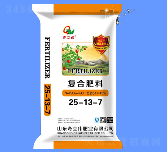 復合肥料25-13-7-奇立偉