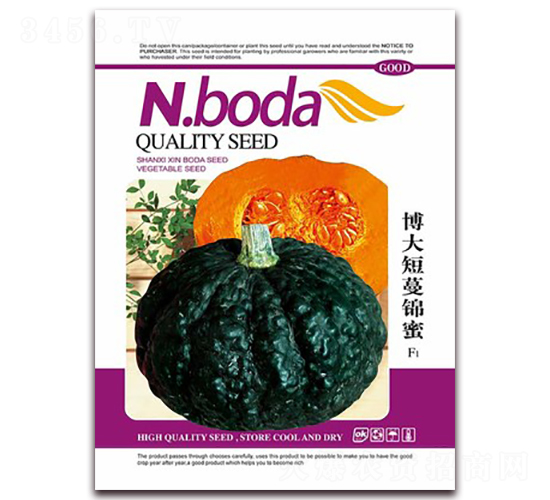 博大短蔓錦蜜-南瓜種子-鑫博大