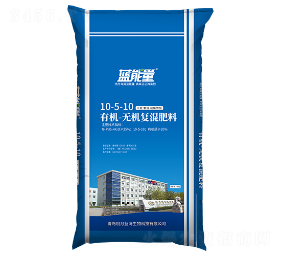 有機(jī)無(wú)機(jī)復(fù)混肥料10-5-10-藍(lán)能量