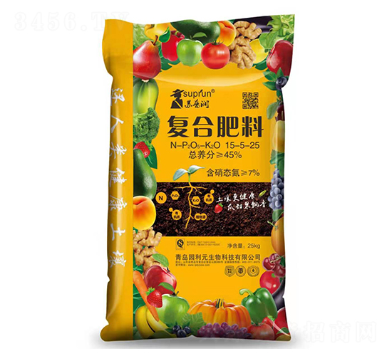 復(fù)合肥料15-5-25-蘇普潤(rùn)-園利元