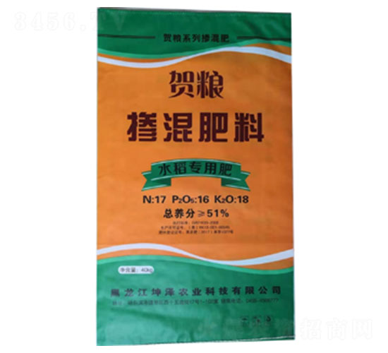 水稻專用摻混肥料-賀糧-錦泰生物