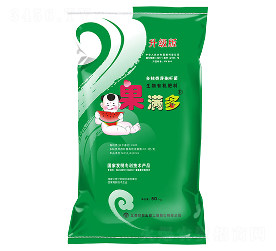 50kg果滿多生物有機肥料-綠悅