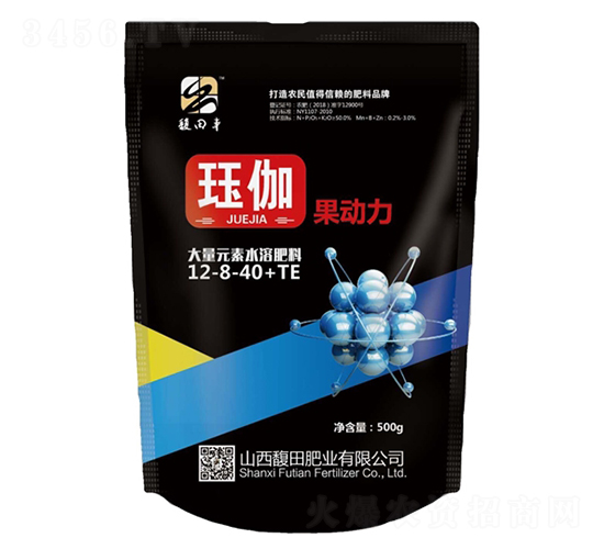 大量元素水溶肥料12-8-40+TE-玨伽果動力-馥田肥業(yè)