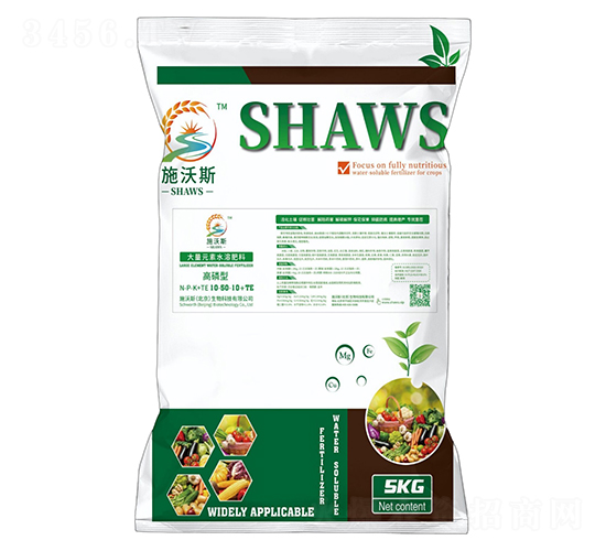 高磷型大量元素水溶肥10-50-10+TE-施沃斯