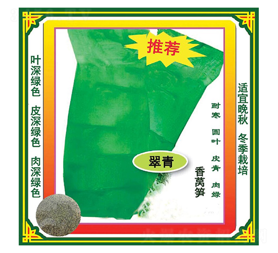 翠青香萵筍-萵苣種子-盛琪種子