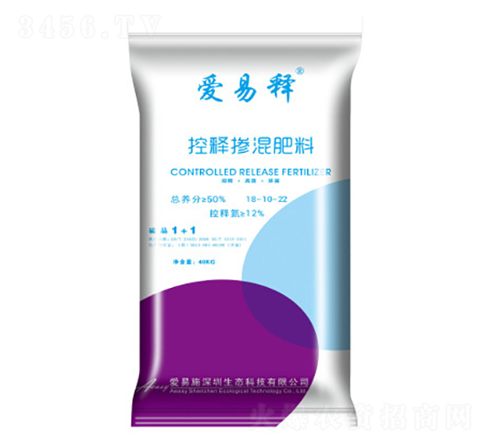 控釋摻混肥料18-10-22-愛易施