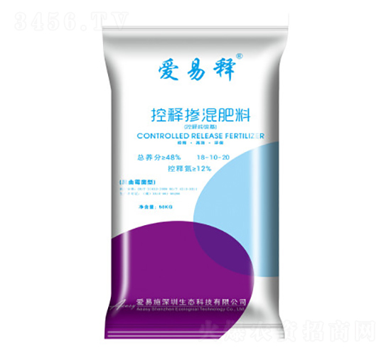 50kg控釋摻混肥料18-10-22-愛易施