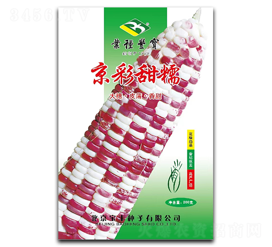 京彩甜糯-糯玉米種子-寶豐