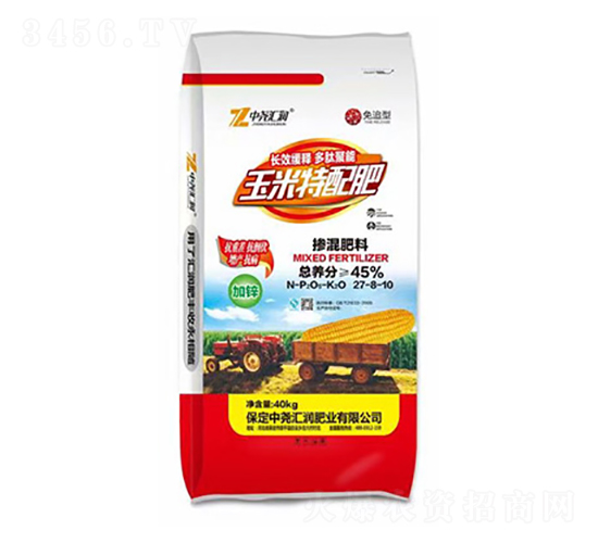 玉米特配肥摻混肥料27-8-10-中堯匯潤