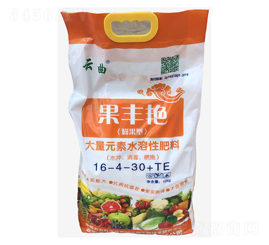 大量元素水溶性肥料16-4-30+TE-果豐艷-天潤(rùn)生態(tài)
