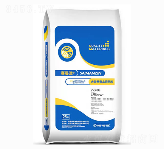 大量元素水溶肥料7-8-38-卡米羅