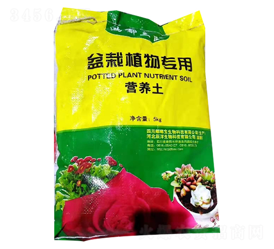 5kg盆栽植物專用營養(yǎng)土-嘟嘟寶生物