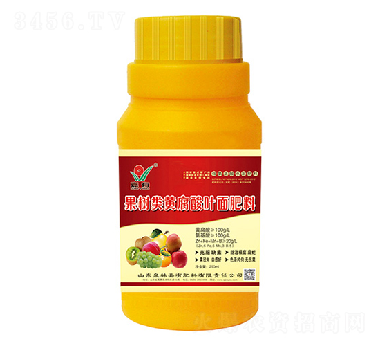 瓶裝果樹類黃腐酸葉面肥料-新泉林