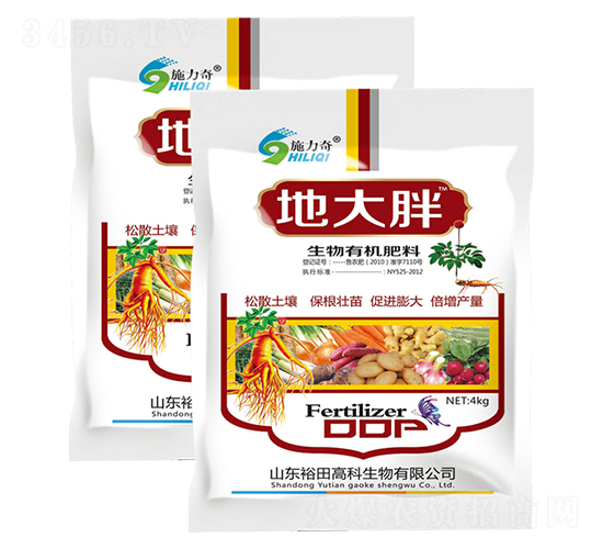 地大胖生物有機肥料-施力奇-裕田高科