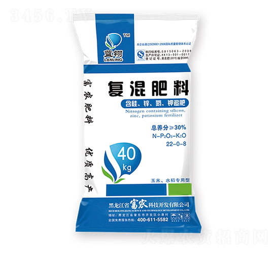 復混肥料22-0-8-藍翎-富農