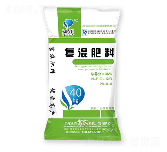 復混肥料28-0-8-藍翎-富農