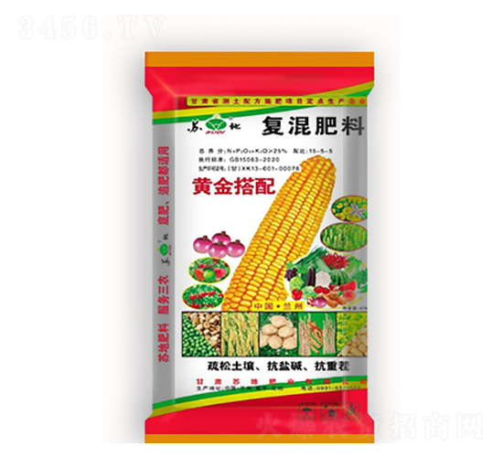 25%黃金搭配復(fù)混肥料15-5-5-蘇地肥業(yè)
