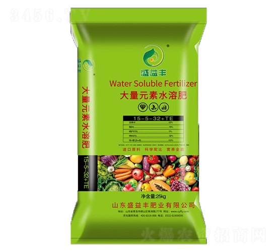 大量元素水溶肥15-5-32+TE-盛益豐
