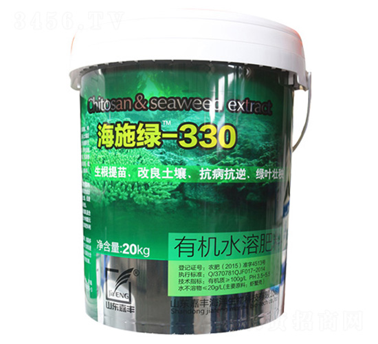 有機(jī)水溶肥-僑農(nóng)·海施綠330-嘉豐
