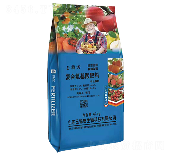 40kg噴漿造粒復(fù)合氨基酸肥料-玉錦田