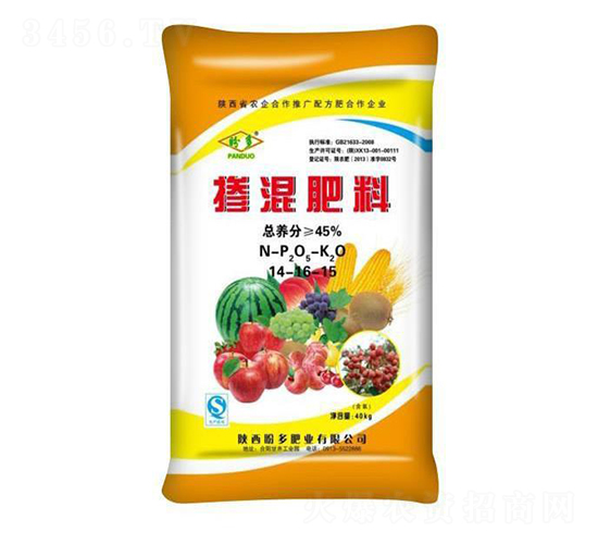 摻混肥料14-16-15-金水綠旺-盼多肥業(yè)