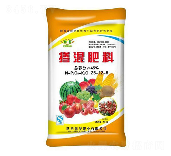 摻混肥料25-12-8-金水綠旺-盼多肥業(yè)