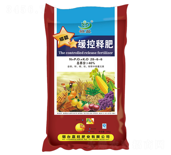 緩控釋肥28-6-6-嘉旺