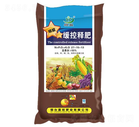 緩控釋肥27-15-13-嘉旺