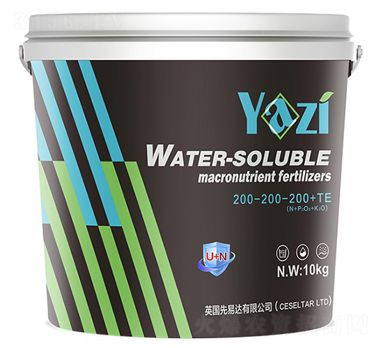 大量元素水溶肥200-200-200+TE-雅滋-金象云農(nóng)業(yè)