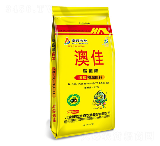 腐植酸緩釋摻混肥料18-10-18+TE-澳佳生態(tài)