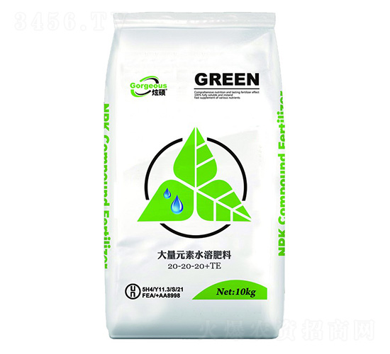大量元素水溶肥20-20-20+TE-海贊