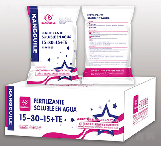 高磷促生型大量元素水溶肥料13-30-15+TE-康萃樂