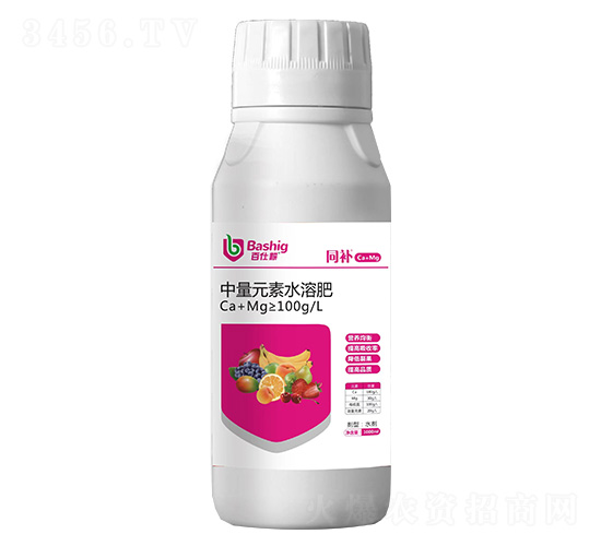 中量元素水溶肥-同補鈣鎂-百仕耕