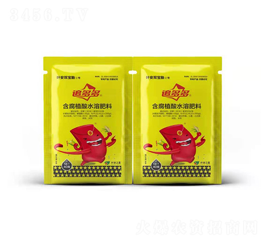 袋裝含腐植酸水溶肥料-追多多-葉安雙寶胎②號-葉安之星
