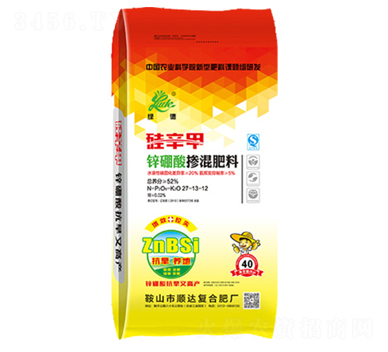 鋅硼酸摻混肥料27-13-12-硅鋅甲-順達(dá)