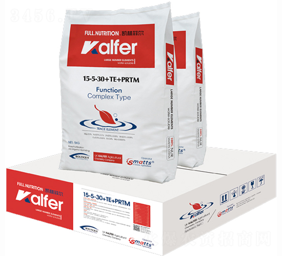 高鉀型大量元素水溶肥15-5-30+TE+PRTM-凱林菲爾