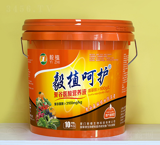 10kg聚谷氨酸營養(yǎng)液（增產(chǎn)提質(zhì)型）-毅植呵護-毅植