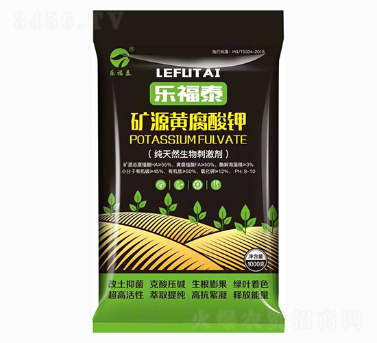 1000g礦源黃腐酸鉀-樂福泰
