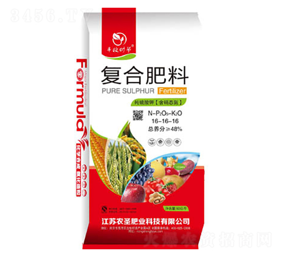 純硫酸鉀復(fù)合肥料16-16-16-農(nóng)圣肥業(yè)