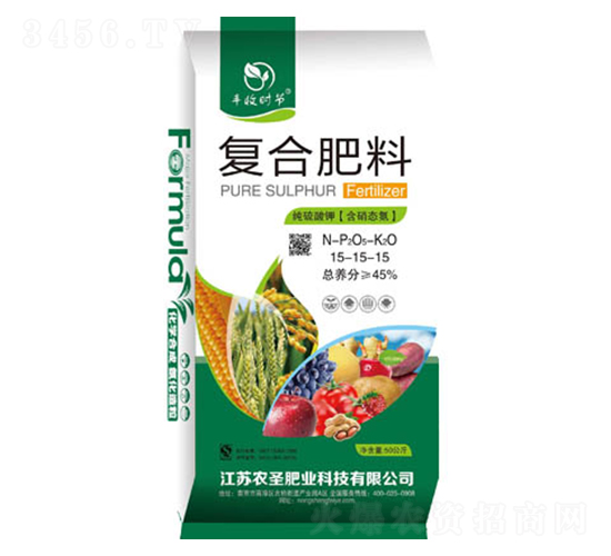 純硫酸鉀復(fù)合肥料15-15-15-農(nóng)圣肥業(yè)