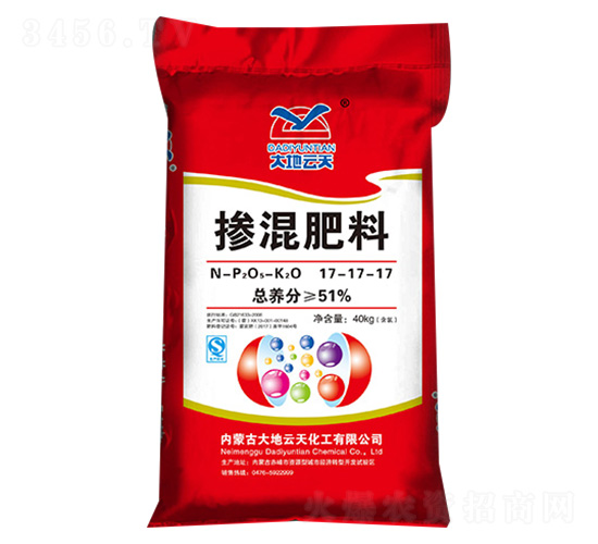 摻混肥料17-17-17-大地云天