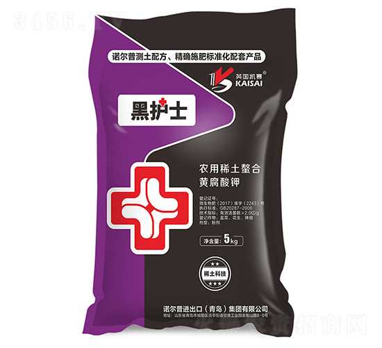 農(nóng)用稀土螯合黃腐酸鉀-黑護士-諾爾普