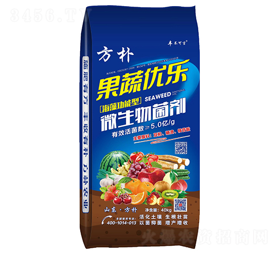海藻功能型微生物菌劑-果蔬優(yōu)樂(lè)-方樸