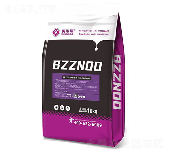 超高鉀型水溶肥料0-5-50+TE+FA+HA-貝滋諾